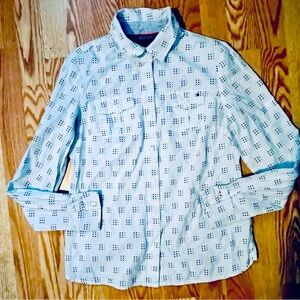 Tommy Hilfiger Long Sleeve Button Down Shirt Size Small 10/12
